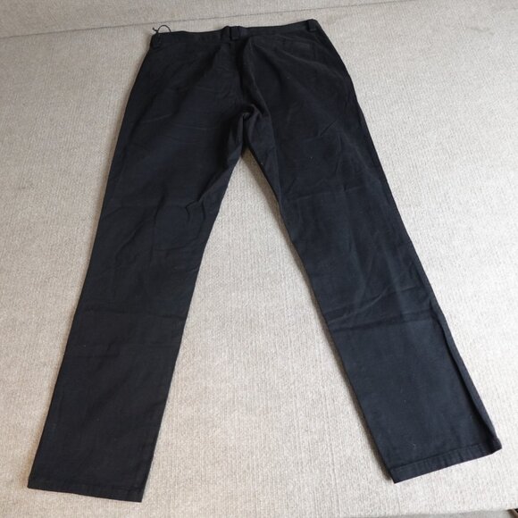 Wings + Horns Mens Pants 36 Black Cotton Blend Solid Field WI-5238 NEW - Picture 11 of 11